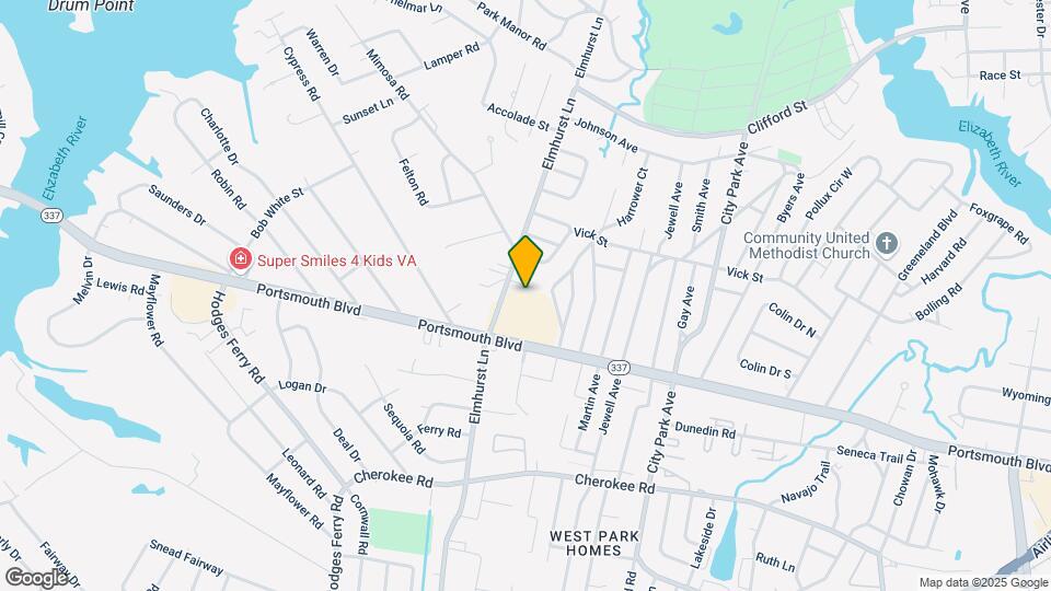 121 Elmhurst Ct Map and Location Details