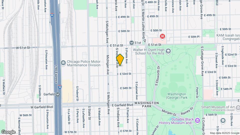 5231 S Indiana Ave Mapa y Detalles de la Ubicación