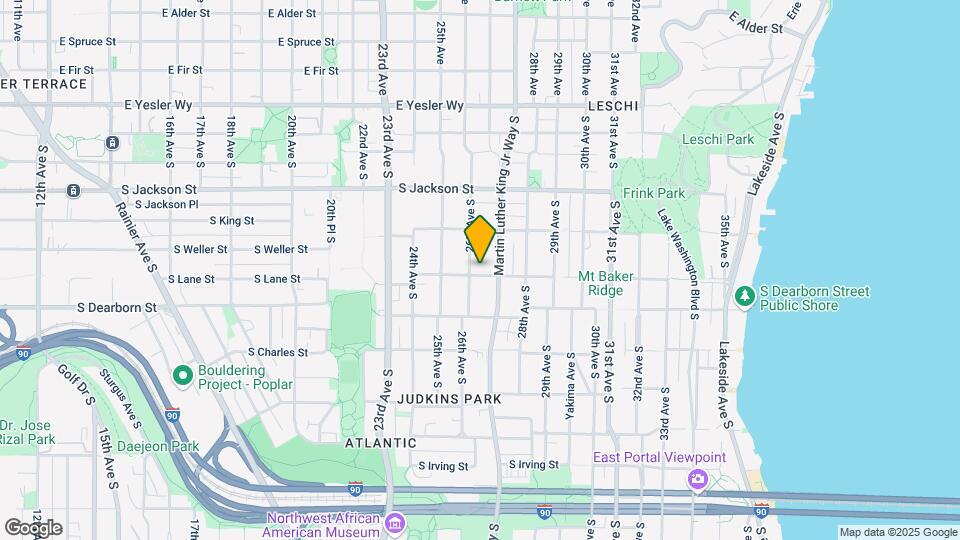 2608 S Lane St Map and Location Details