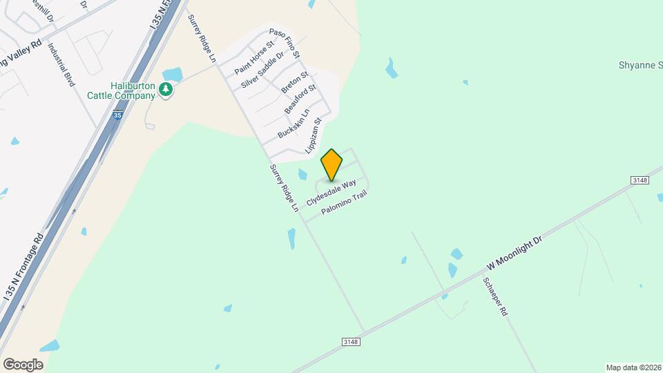 3049 Clydesdale Way Map and Location Details