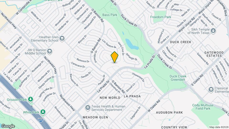 325 Crooked Creek Map and Location Details