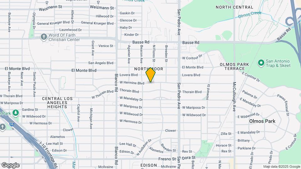 426 W Hermine Blvd Map and Location Details