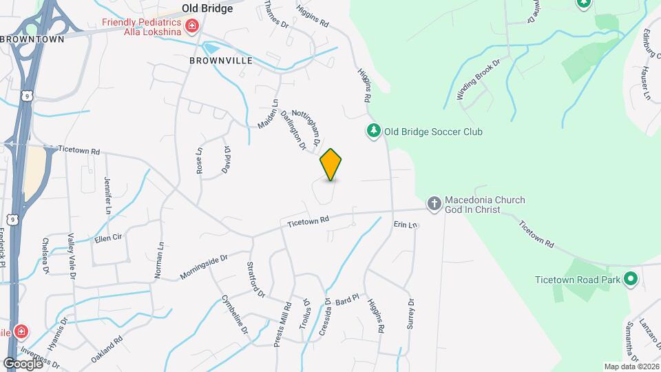 805 Darlington Dr Map and Location Details