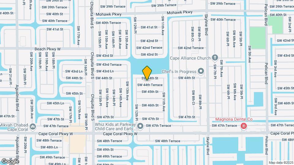 1137 SW 44th Terrace Map and Location Details