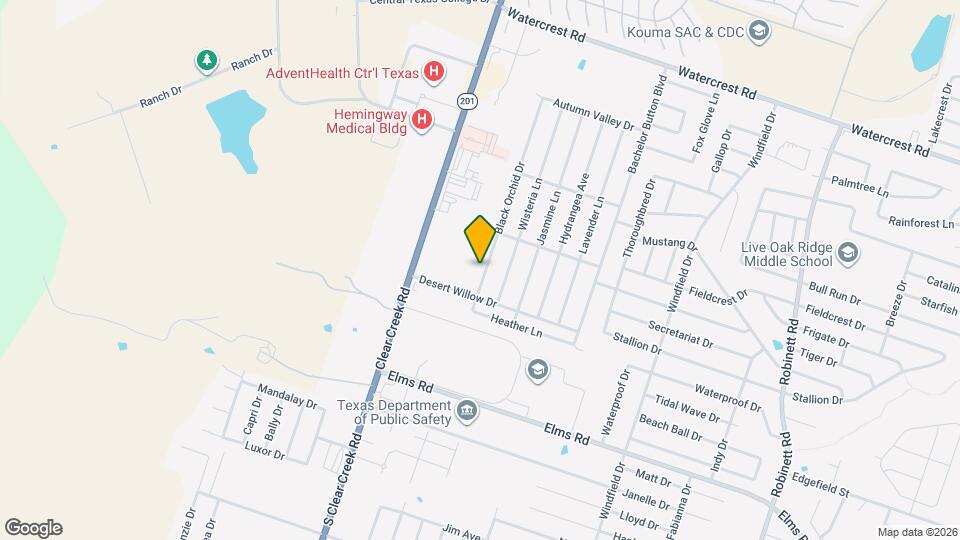 3007 Black Orchid Dr Map and Location Details