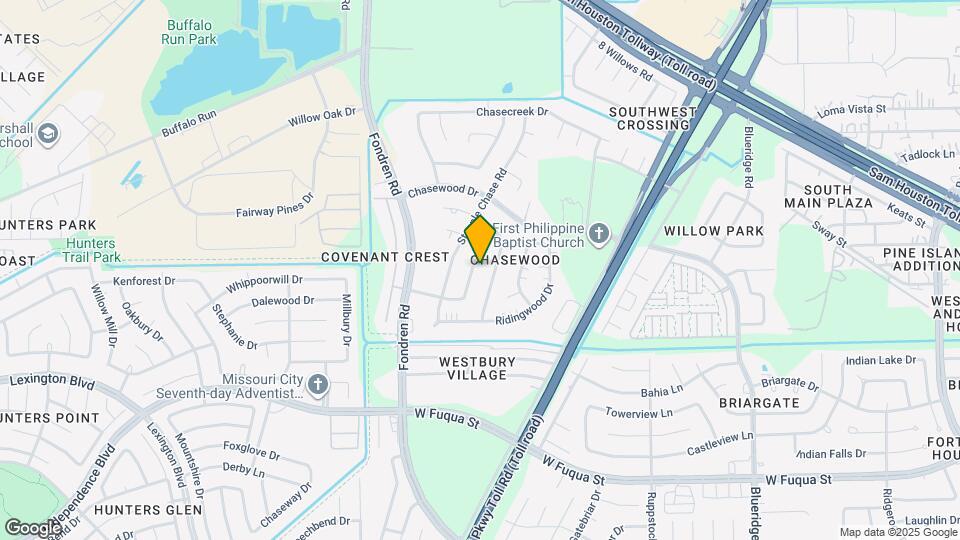 15123 Chasehill Dr Map and Location Details