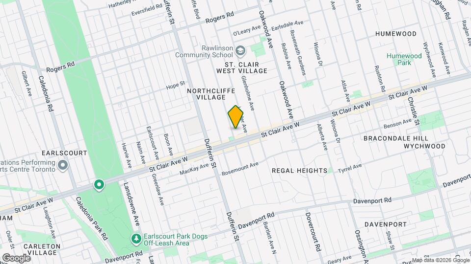 111 Northcliffe Blvd Map and Location Details