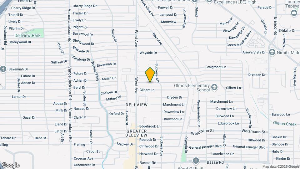 526 Schmeltzer Ln Map and Location Details