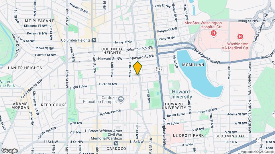 2626 Sherman Ave NW Mapa y Detalles de la Ubicación