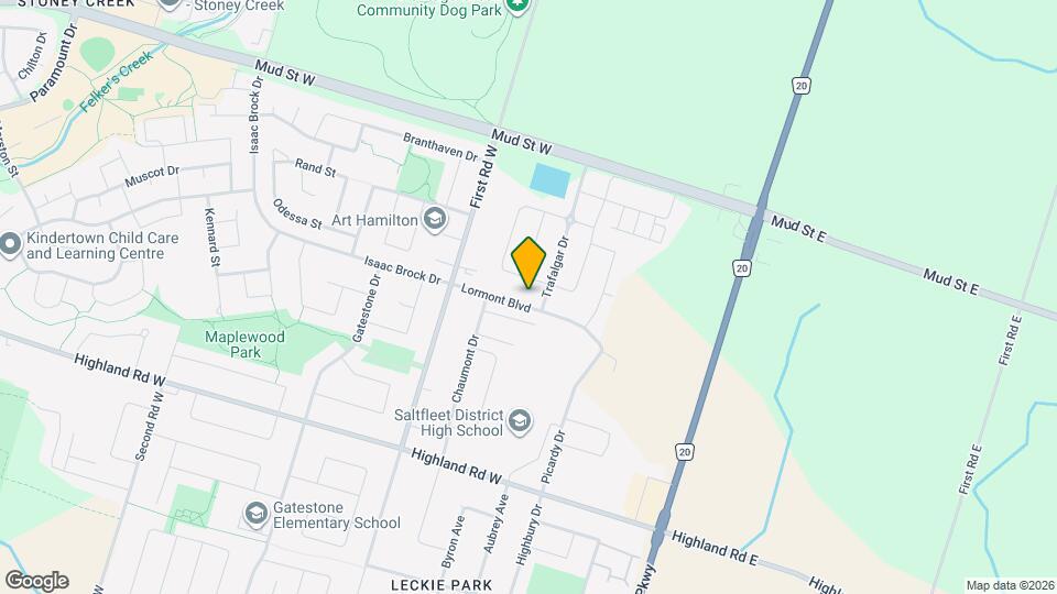 204 Lormont Blvd Map and Location Details