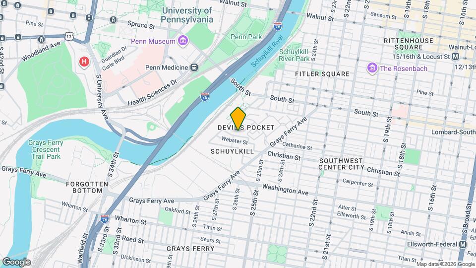 2635 Catharine St Map and Location Details