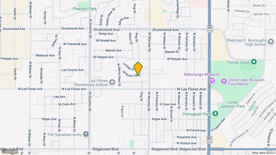 535 W Kevin Ct Map and Location Details