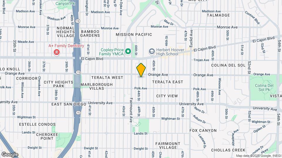 4163 44th St Mapa y Detalles de la Ubicación