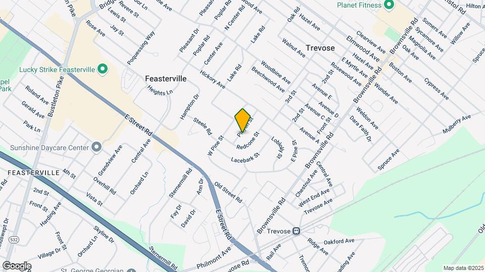 1315 Pinyon St Map and Location Details