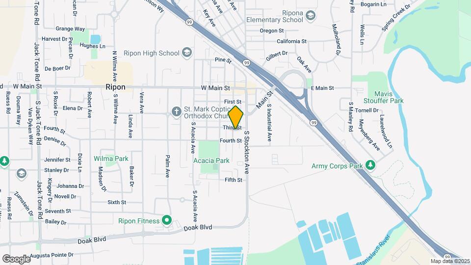 420 S Walnut Ave Mapa y Detalles de la Ubicación