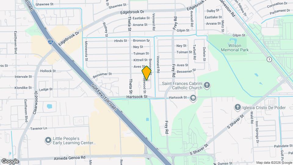 8603 Freewood St Map and Location Details