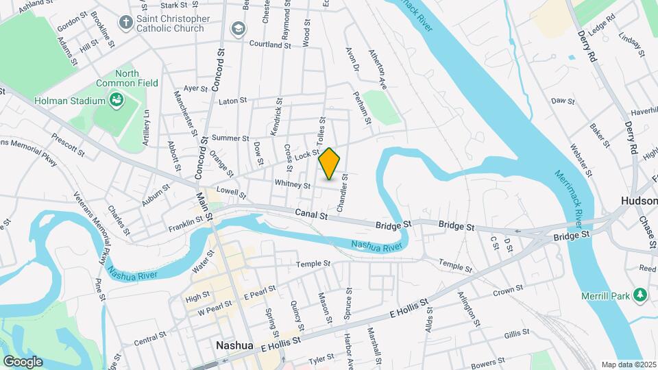 60 Whitney St Map and Location Details