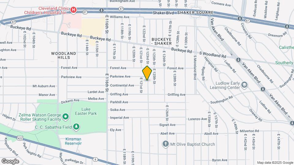 3026 E 123rd St Map and Location Details