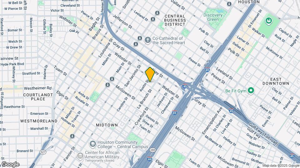 2254 La Branch St Map and Location Details