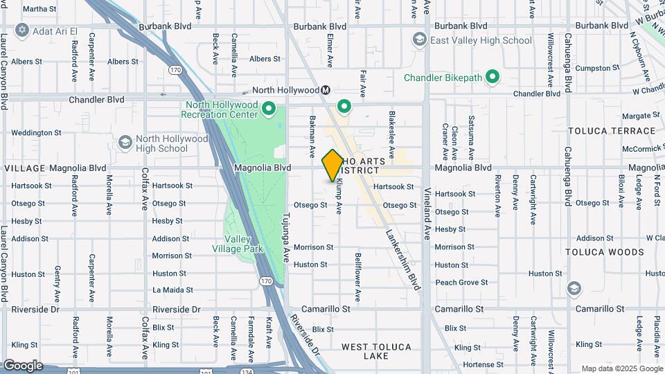 5127 Klump Ave Map and Location Details
