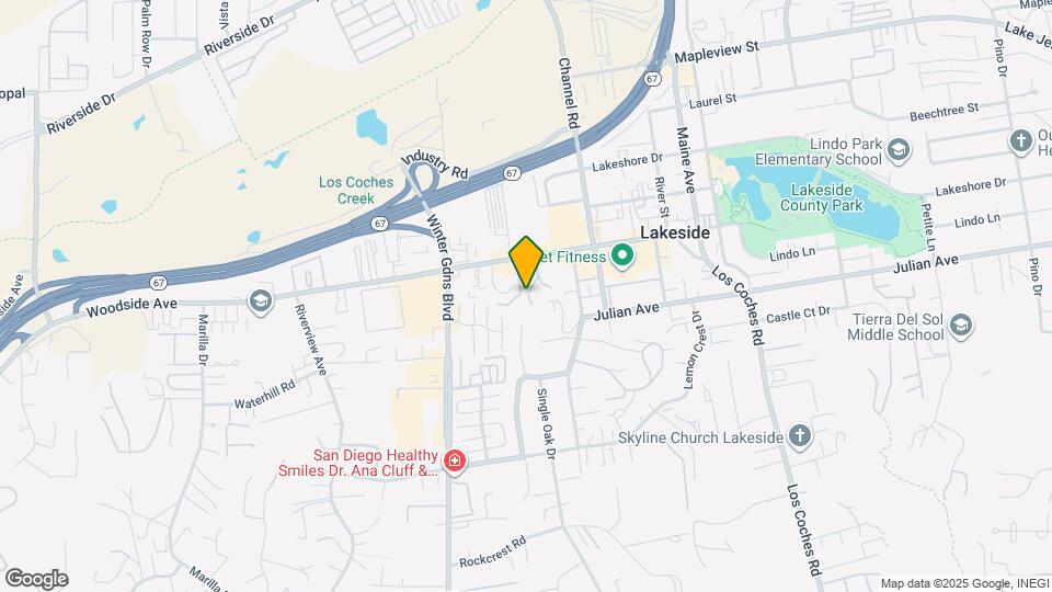 9734 Emerald Hill Ln Map and Location Details