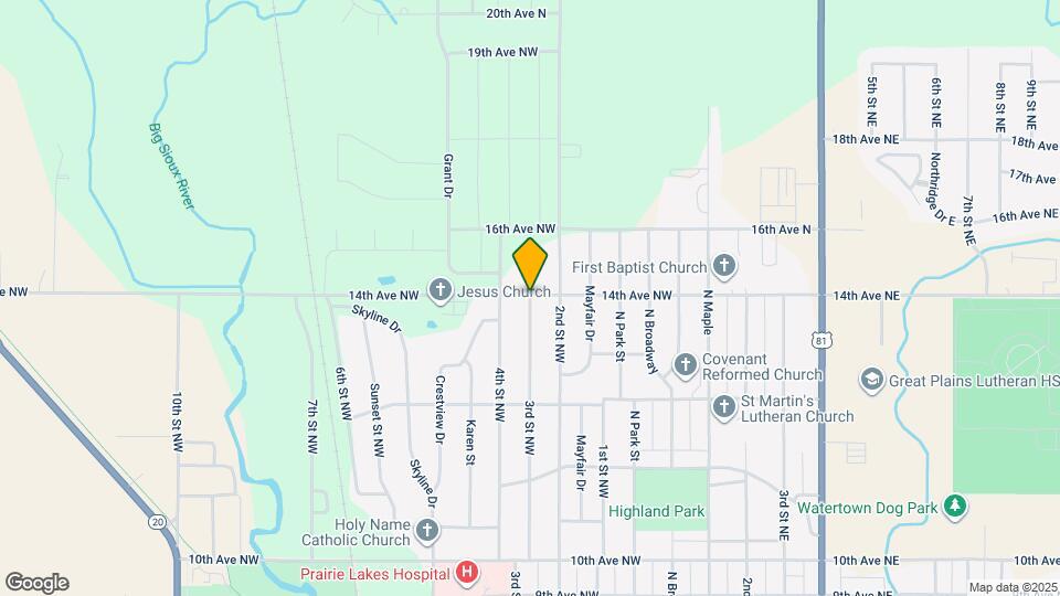 1624 3rd St NW Mapa y Detalles de la Ubicación