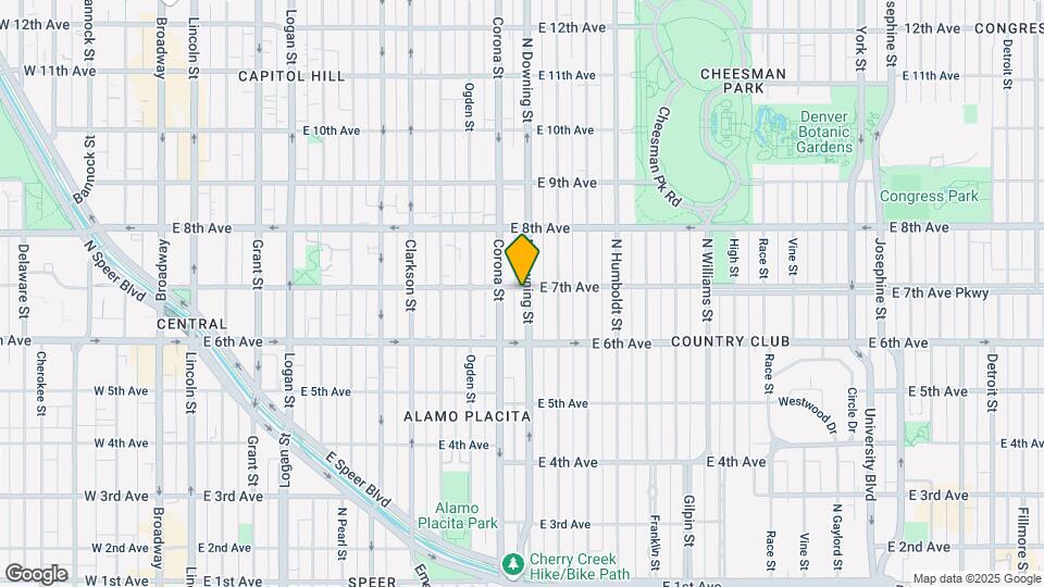 1130 E 7th Ave Mapa y Detalles de la Ubicación