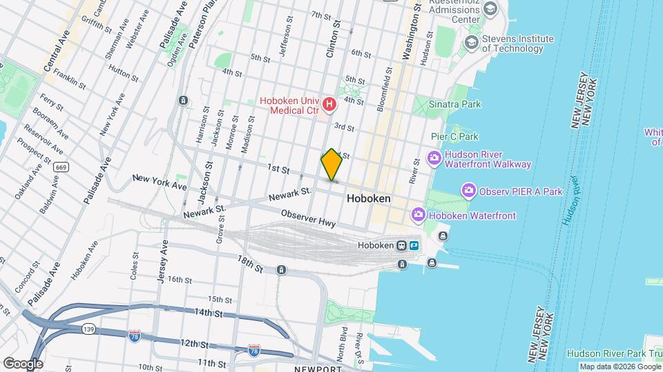 98 Park Ave Map and Location Details