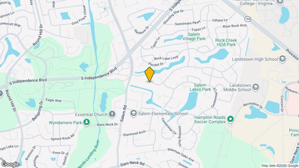 3905 Quartz Ln Map and Location Details