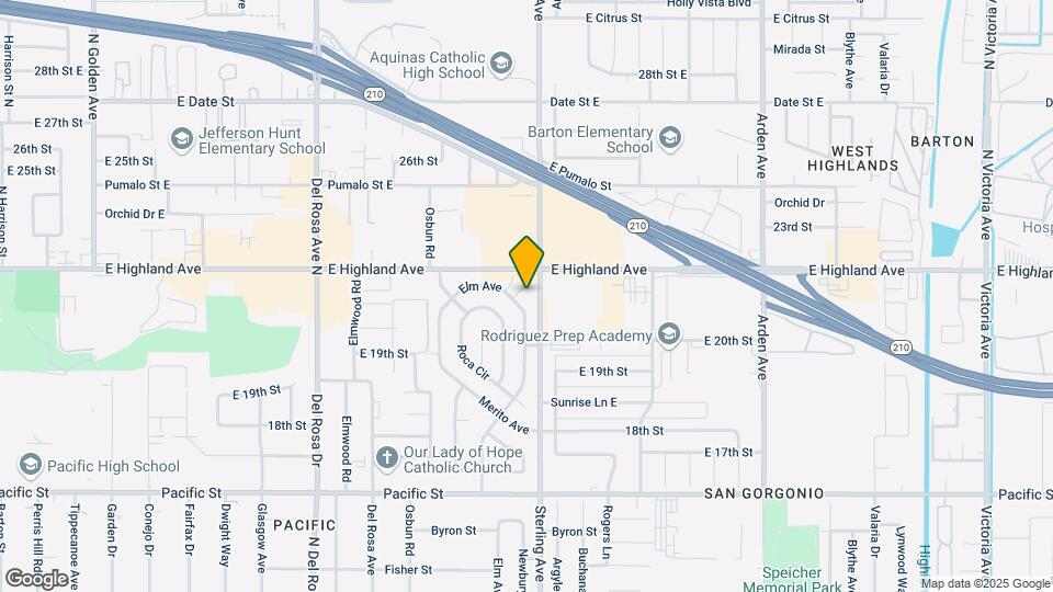 6537 Elm Ct Map and Location Details