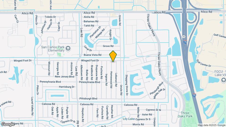 17365 Homewood Rd Map and Location Details
