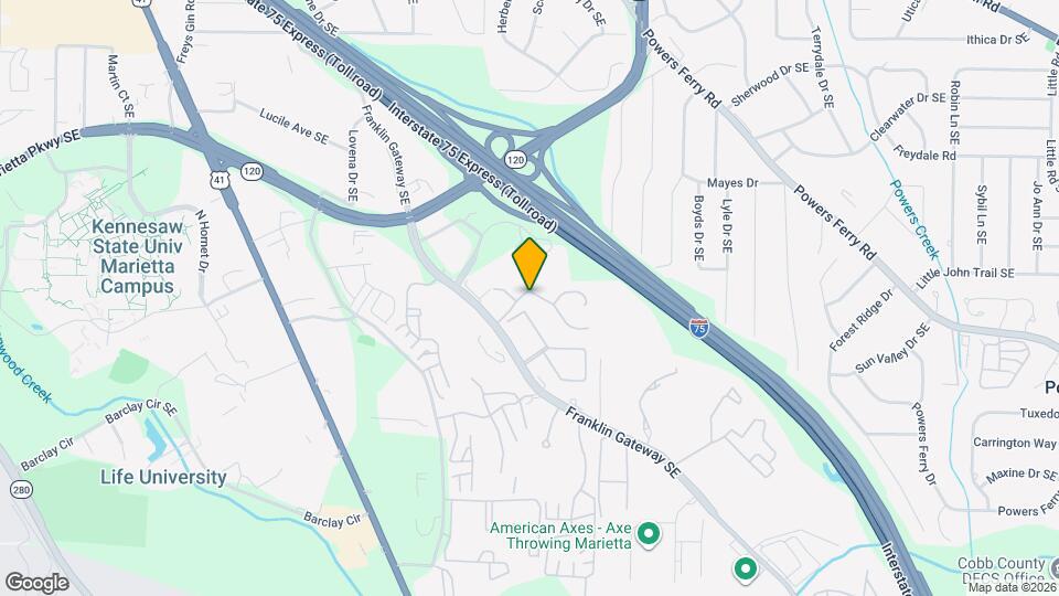 1716 Twin Brooks Dr SE Map and Location Details