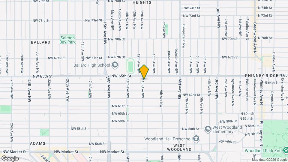 6402 11th Ave NW Map and Location Details