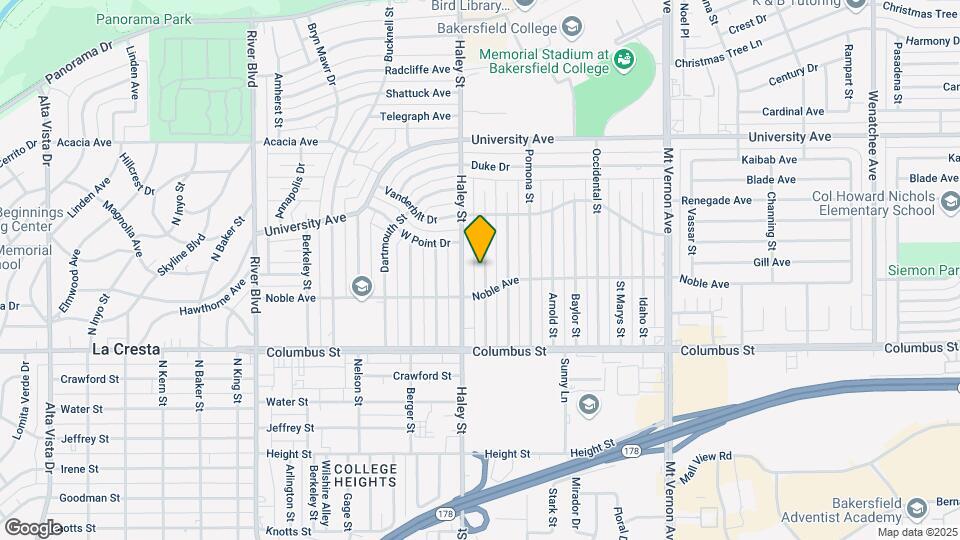 2916 Cornell St Map and Location Details