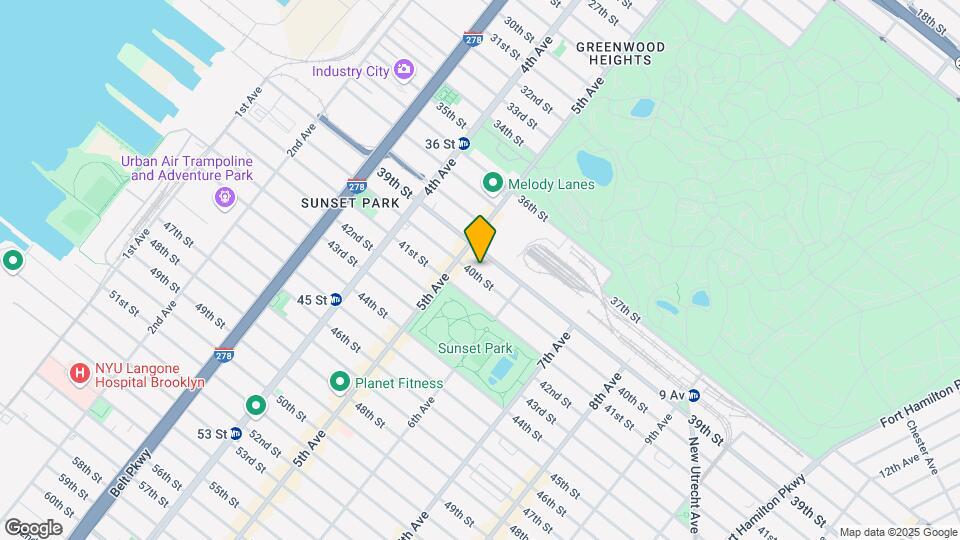 527 40th St Map and Location Details