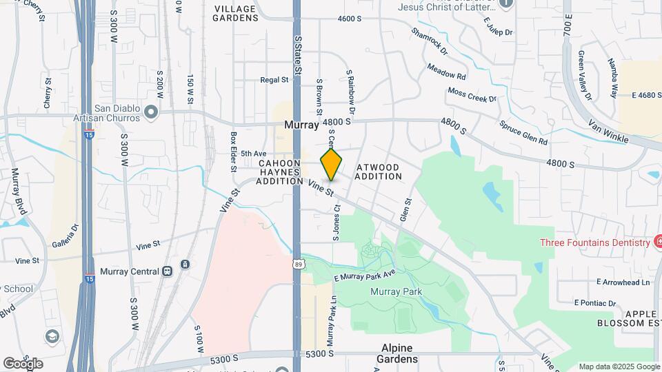4951 S Center St Map and Location Details