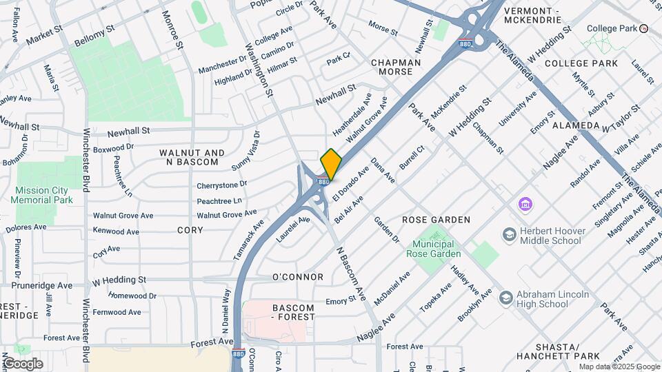 1910 Davis St Mapa y Detalles de la Ubicación