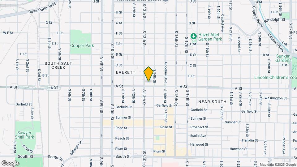 1322 A St Map and Location Details