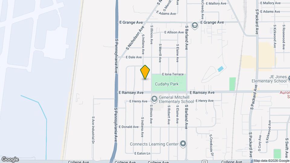5840 S Indiana Ave Map and Location Details