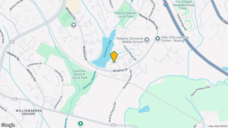 18715 Martins Landing Dr Map and Location Details