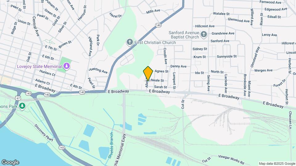 221 Allen St Map and Location Details