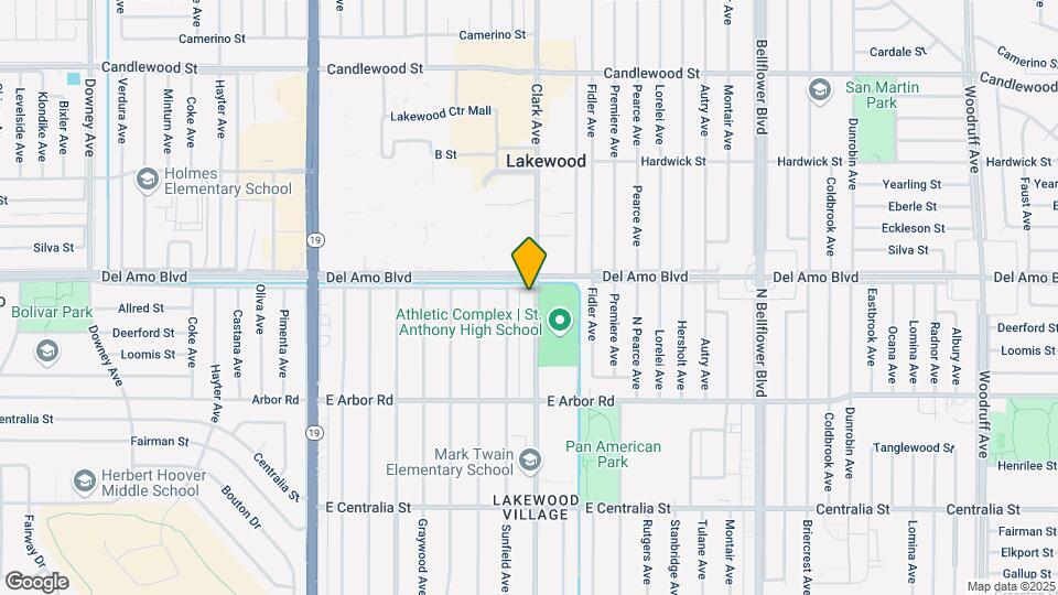 4855 Clark Ave Map and Location Details