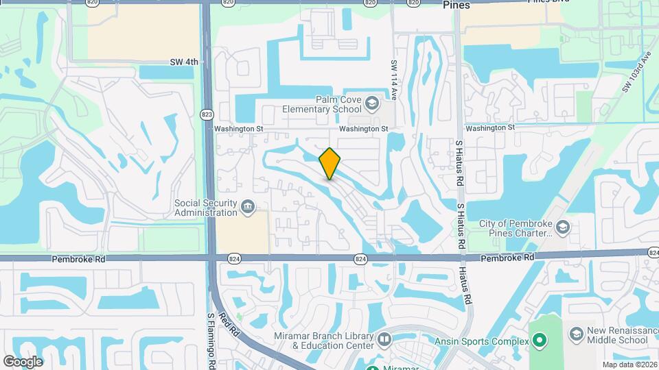 11776 SW 13th Ln Mapa y Detalles de la Ubicación