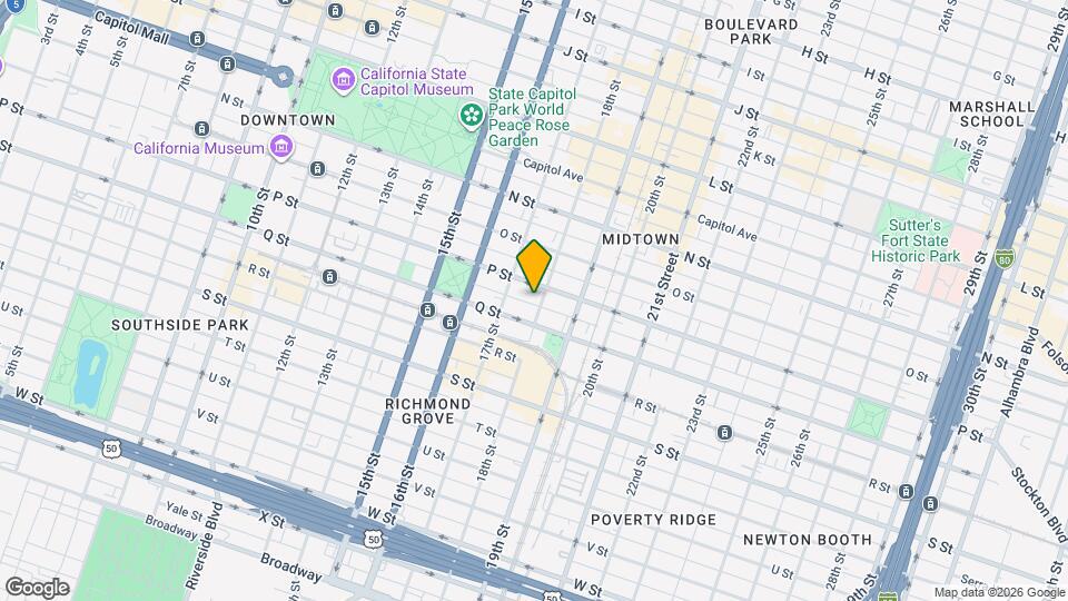 1614 18th St Mapa y Detalles de la Ubicación