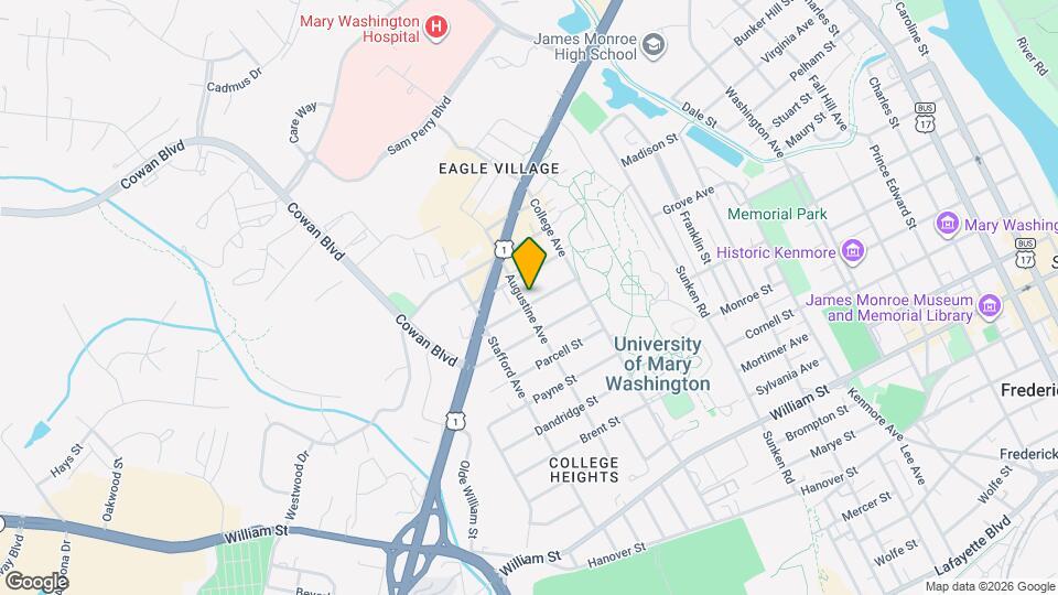 1237 Seacobeck St Map and Location Details