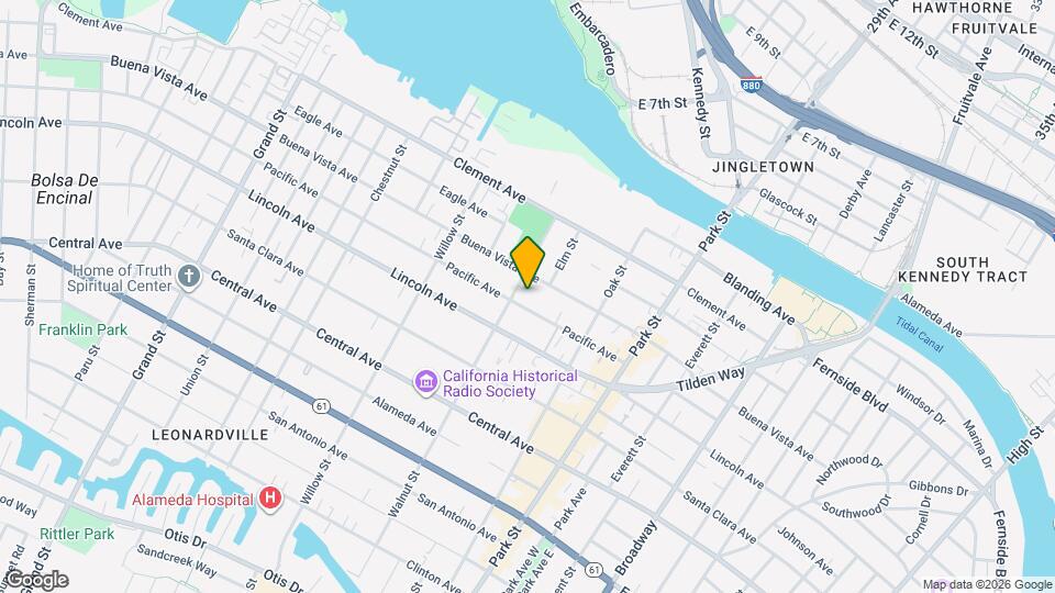 2211 Pacific Ave Map and Location Details