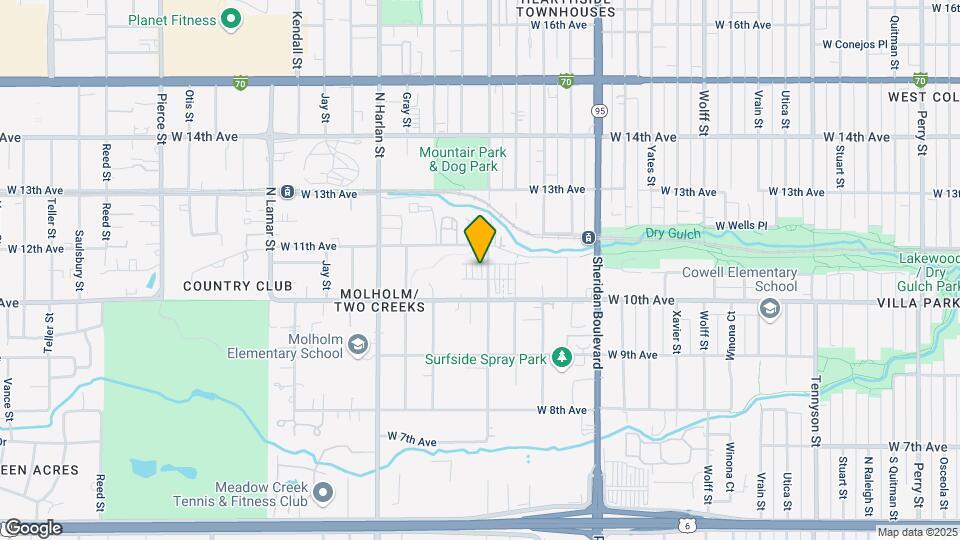 5614 W 11th Pl Map and Location Details