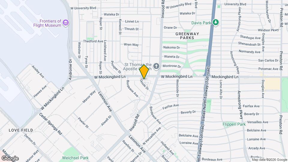 5109 Dillard Ln Map and Location Details