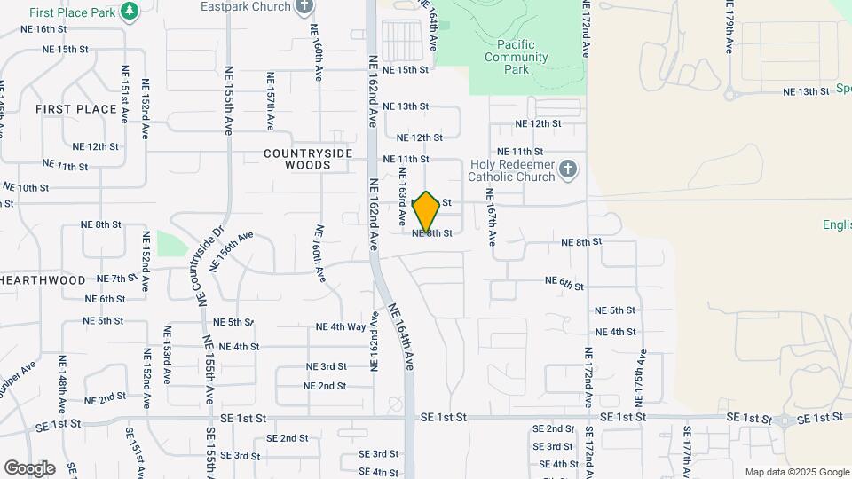 16401 NE 8th St Map and Location Details