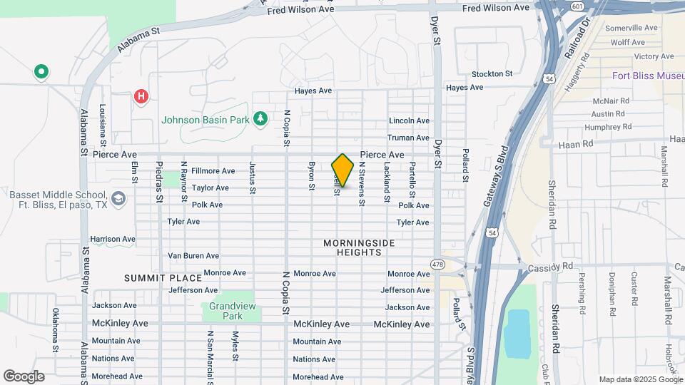 3606 Taylor Ave Map and Location Details